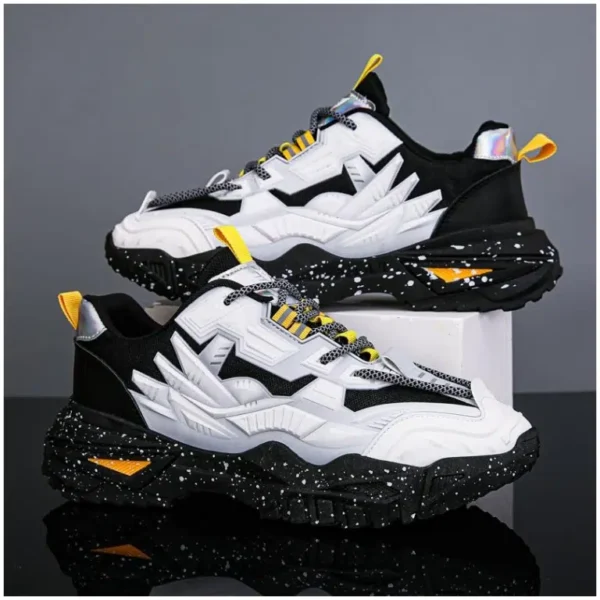 Men’s Breathable Running Shoes Versatile Student Trendy Shoes - Image 9