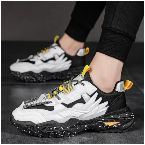Men’s Breathable Running Shoes Versatile Student Trendy Shoes - Image 5