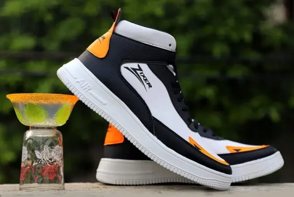 Men’s Korean Style High Top Platform Fashion Sneakers/Sports - Image 2